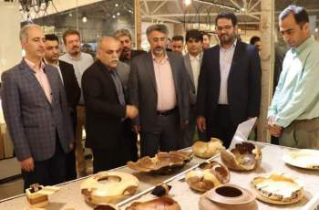 نمایشگاه تخصصی صنایع‌دستی البرز افتتاح شد