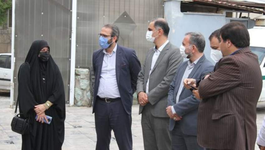 بازدید  تعدادی از اعضا شورای اسلامی شهر کرج از آرامستان بهشت سکینه(س)