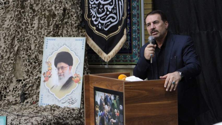 مراسم یادواره شهدای مقاومت با محوریت دومین سالگرد شهادت سردار شهید حاج قاسم سلیمانی برگزار شد