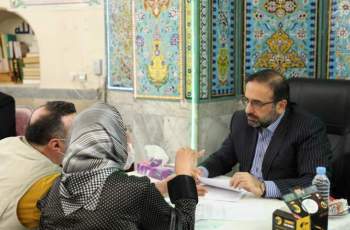 رسیدگی به درخواست‌های 180 مراجعه کننده در دیدار مردمی رئیس کل دادگستری استان البرز