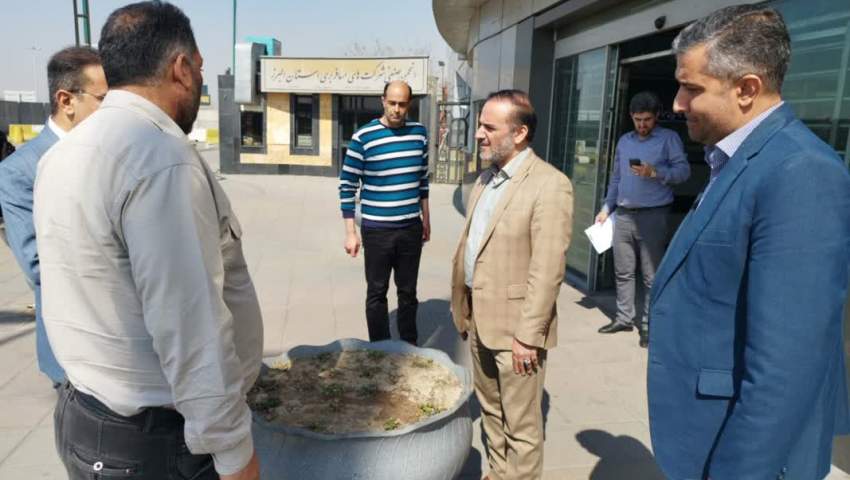 آماده باش به پایانه مسافربری شهید کلانتری