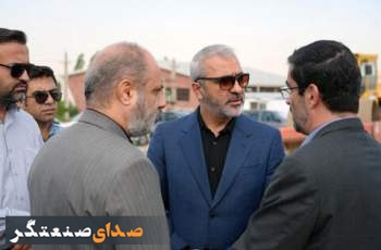 عملیات اجرایی اتصال بولوار جمهوری اسلامی شمالی به بزرگراه شهید سلیمانی