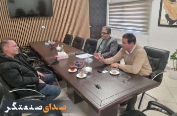 مدیرعامل شرکت خدماتی شهرک صنعتی اشتهارد با مدیرکل حفاظت محیط زیست استان البرز دیدار کرد