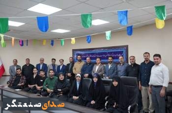تجلیل از سربازان رسانه ای جنگ رمضان در مشکین‌دشت